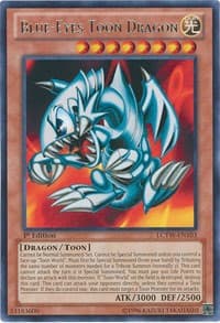 Blue-Eyes Toon Dragon - Legendary Collection 3: Yugi's World - YuGiOh card