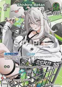 Shishiro Botan (SR) (hBP03-020) - Elite Spark - Hololive card