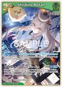 Shishiro Botan (RR) - Elite Spark - Hololive card