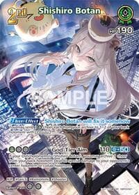 Shishiro Botan (SR) (hBP03-021) - Elite Spark - Hololive card