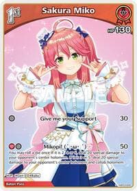 Sakura Miko (U) (hBP03-028) - Elite Spark - Hololive card