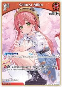 Sakura Miko (R) - Elite Spark - Hololive card