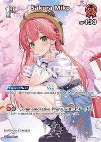 Sakura Miko (SR) (hBP03-029) - Elite Spark - Hololive card