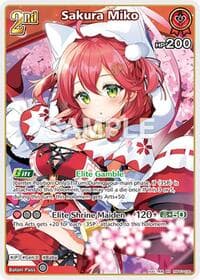 Sakura Miko (RR) - Elite Spark - Hololive card