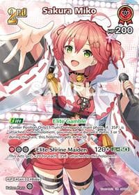 Sakura Miko (UR) - Elite Spark - Hololive card