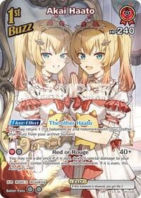 Akai Haato (SR) - Elite Spark - Hololive card