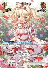 Akai Haato (UR) - Elite Spark - Hololive card