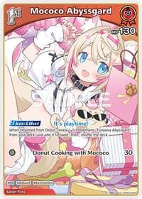Mococo Abyssgard (S) - Elite Spark - Hololive card