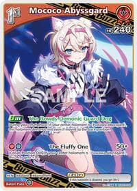 Mococo Abyssgard (R) - Elite Spark - Hololive card