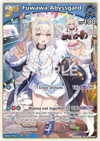 Fuwawa Abyssgard (RR) - Elite Spark - Hololive card