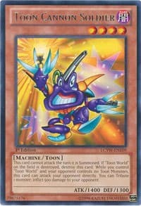 Toon Cannon Soldier - Legendary Collection 3: Yugi's World - YuGiOh card