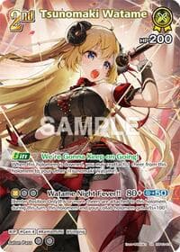 Tsunomaki Watame (UR) - Elite Spark - Hololive card