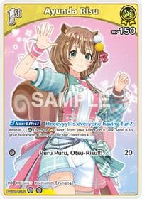 Ayunda Risu (U) (hBP03-076) - Elite Spark - Hololive card