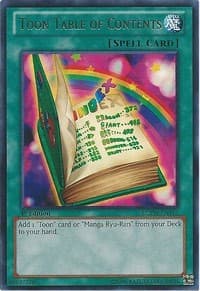 Toon Table of Contents - Legendary Collection 3: Yugi's World - YuGiOh card