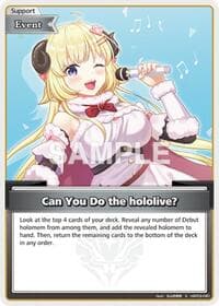 Can You Do the hololive? (S) - Elite Spark - Hololive card