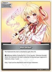 Recorder (S) - Elite Spark - Hololive card