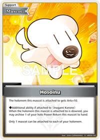 Hosoinu (S) - Elite Spark - Hololive card