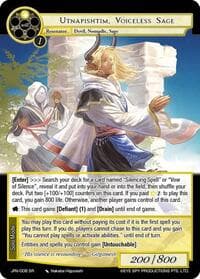 Utnapishtim, Voiceless Sage - Journey to Ravidra - Force of Will card