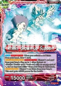 Krillin // Krillin, Grown-up Support - Fearsome Rivals - Dragon Ball Super: Masters card