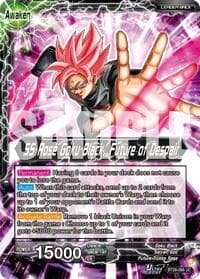Goku Black // SS Rose Goku Black, Future of Despair - Fearsome Rivals - Dragon Ball Super: Masters card