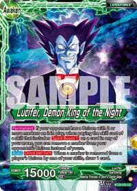 Lucifer // Lucifer, Demon King of the Night - Fearsome Rivals - Dragon Ball Super: Masters card