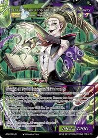 Seeker of the Excessive, Caleth // Caelth, Unreasonable Demonic Visionary - Journey to Ravidra - Force of Will card