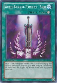 Wicked-Breaking Flamberge - Baou - Legendary Collection 3: Yugi's World - YuGiOh card