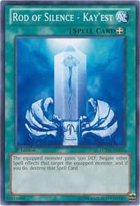 Rod of Silence - Kay'est - Legendary Collection 3: Yugi's World - YuGiOh card