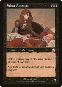 Silent Assassin - Mercadian Masques - Magic: The Gathering card