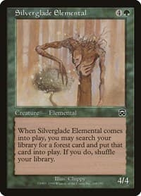 Silverglade Elemental - Mercadian Masques - Magic: The Gathering card