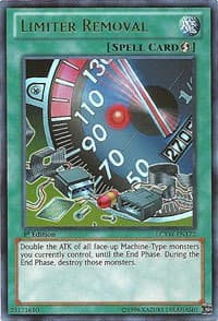 Limiter Removal - Legendary Collection 3: Yugi's World - YuGiOh card