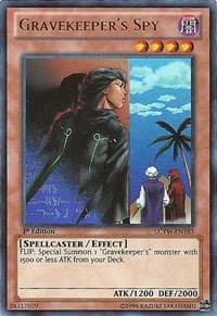 Gravekeeper's Spy - Legendary Collection 3: Yugi's World - YuGiOh card