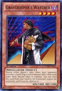 Gravekeeper's Watcher - Legendary Collection 3: Yugi's World - YuGiOh card