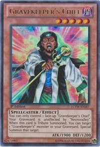 Gravekeeper's Chief - Legendary Collection 3: Yugi's World - YuGiOh card