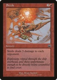 Sizzle - Mercadian Masques - Magic: The Gathering card