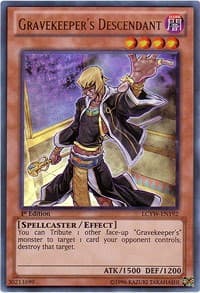 Gravekeeper's Descendant - Legendary Collection 3: Yugi's World - YuGiOh card