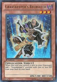 Gravekeeper's Recruiter - Legendary Collection 3: Yugi's World - YuGiOh card