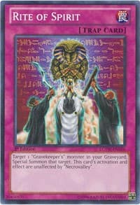 Rite of Spirit - Legendary Collection 3: Yugi's World - YuGiOh card