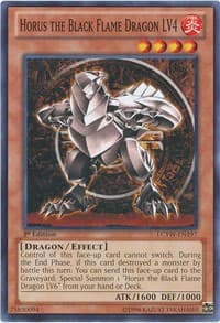 Horus the Black Flame Dragon LV4 - Legendary Collection 3: Yugi's World - YuGiOh card