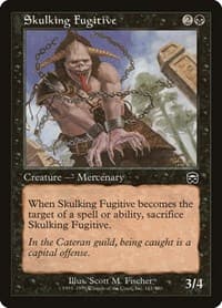 Skulking Fugitive - Mercadian Masques - Magic: The Gathering card