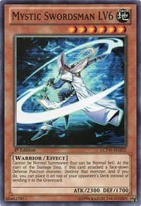Mystic Swordsman LV6 - Legendary Collection 3: Yugi's World - YuGiOh card