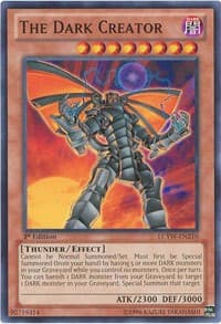 The Dark Creator - Legendary Collection 3: Yugi's World - YuGiOh card