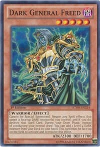 Dark General Freed - Legendary Collection 3: Yugi's World - YuGiOh card