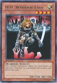 D.D. Warrior Lady - Legendary Collection 3: Yugi's World - YuGiOh card