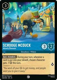 Scrooge McDuck - Miserly Ebenezer - Winterspell - Disney Lorcana card
