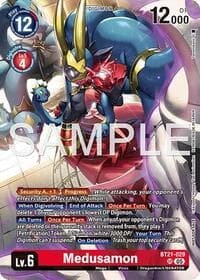 Medusamon (2026 Dash Pack Campaign) (Alternate Art - Japanese) - World Convergence - Digimon Card Game card