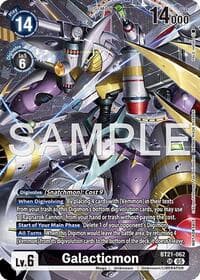 Galacticmon (2026 Dash Pack Campaign) (Alternate Art - Chinese) - World Convergence - Digimon Card Game card