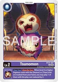 Tsunomon - Time Stranger - Digimon Card Game card