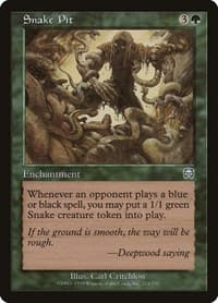 Snake Pit - Mercadian Masques - Magic: The Gathering card