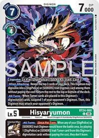 Hisyaryumon - Time Stranger - Digimon Card Game card